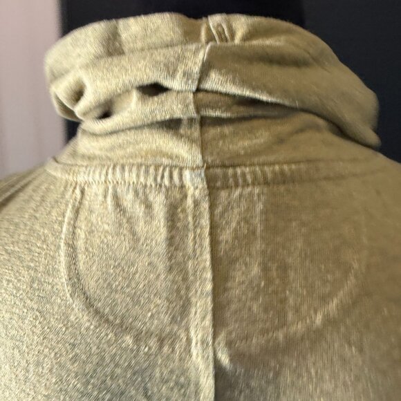 Prana Women Tank Green Cowl Neck Sleeveless Size XS - Picture 2 of 9